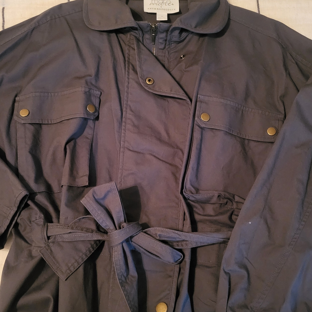 MARE MARE × Anthropologie Dolman Sleeve Belted Utility Jacket M - Picture 8 of 14